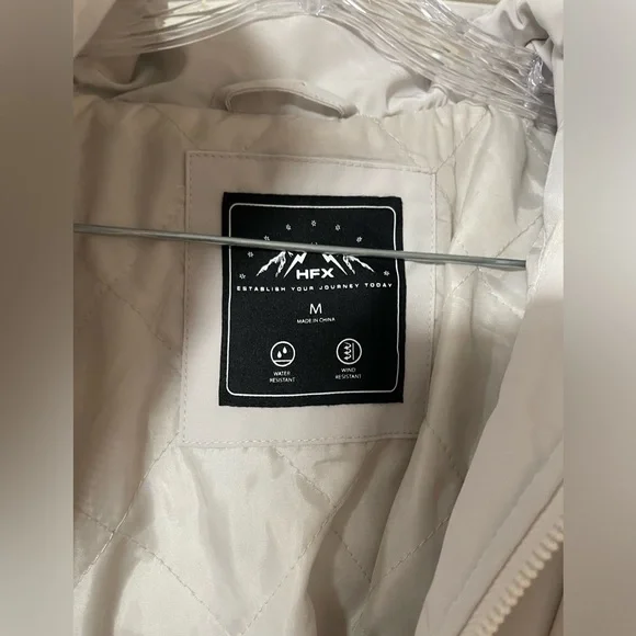 HFX Performance Jacket Women's Hooded Water Wind Resistant size Medium - Picture 8 of 12